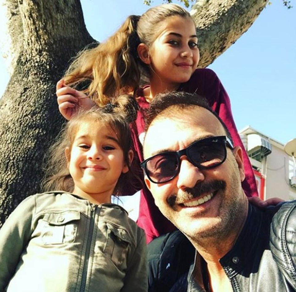 Hakan Yılmaz ve çocukları

